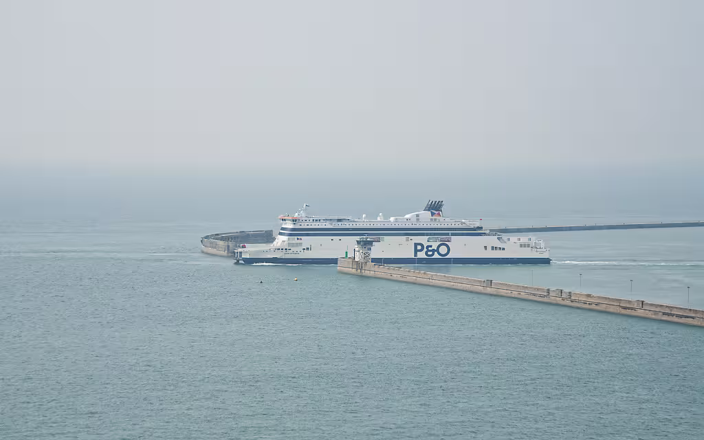 P&O Fairy on the way to Calais