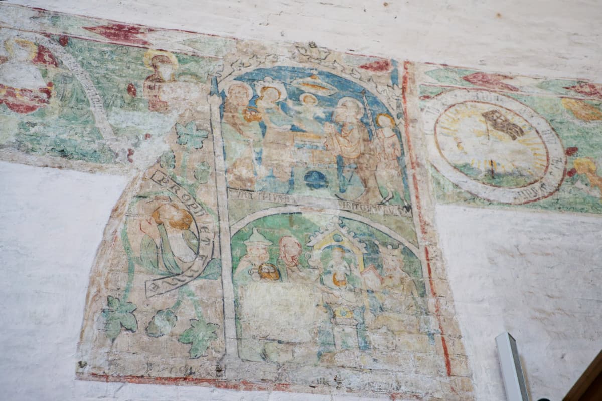 Wandmalerei in der Klosterkirche Rehna