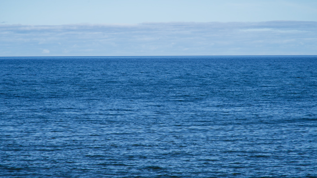 Der Blick aufs Meer ist immer wieder faszinierend - Blau - in allen Schattierungen