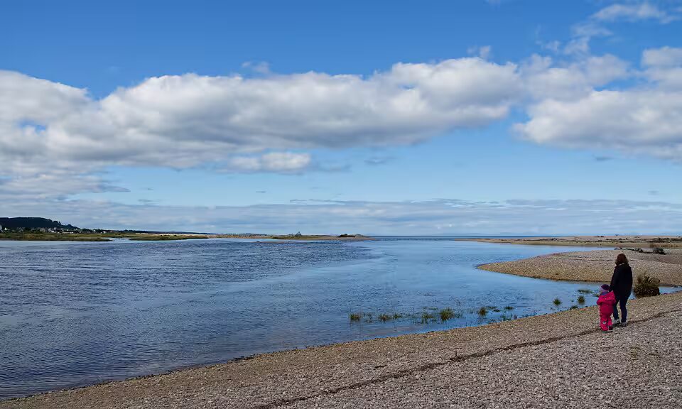 An der Mündung des Spey