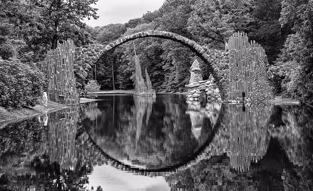 Die Teufelsbrücke in Gablenz